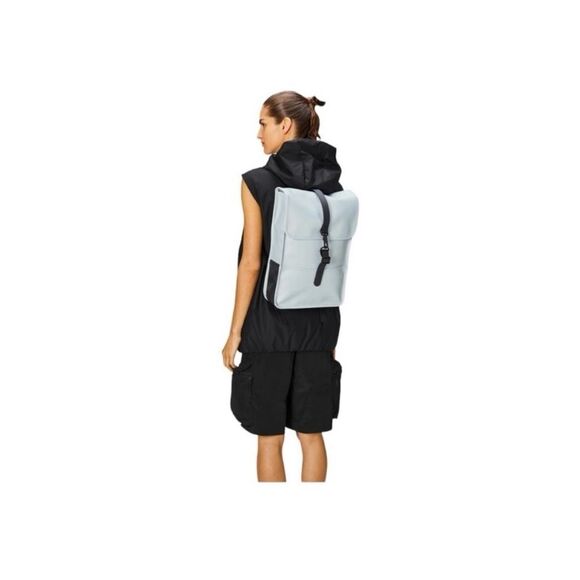 Rains Waves Waterproof Backpack W3 With Secure Buckle Closure  NWT - Picture 1 of 6